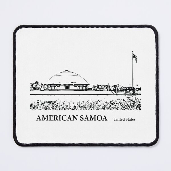 Item preview, American Samoa designed and sold by Lakeric Cityscapes.