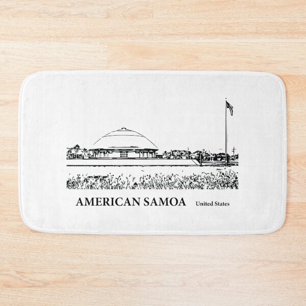 Item preview, American Samoa designed and sold by Lakeric Cityscapes.