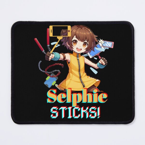 Item preview, Selphie FF8 with Selfie Sticks. Selphie Fan art. designed and sold by Trauma Nicole.