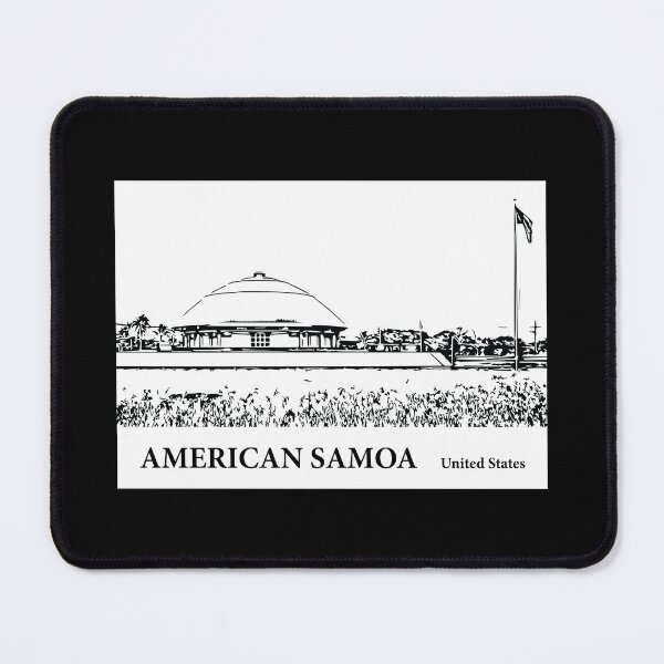 Item preview, American Samoa designed and sold by Lakeric Cityscapes.