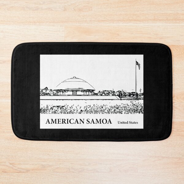 Item preview, American Samoa designed and sold by Lakeric Cityscapes.