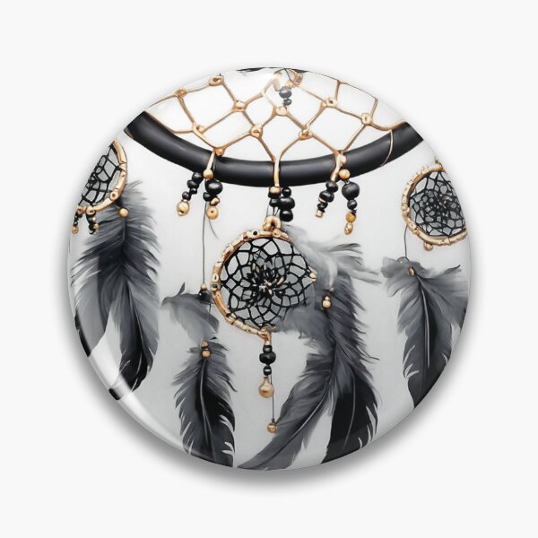 Item preview, Dreamy Black Dreamcatcher Design designed and sold by Sadia  Jannat.