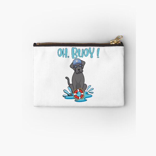 Item preview, Funny Big Black dog Goes Swimming with a Buoy, Pun Intended designed and sold by Pet Station.