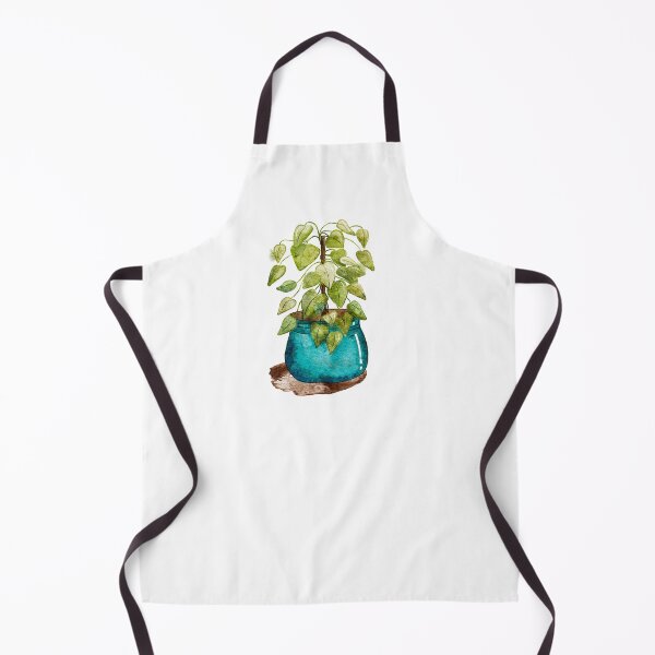 Item preview, Watercolor Pothos Potted Houseplant designed and sold by Pixel & Petal Co..
