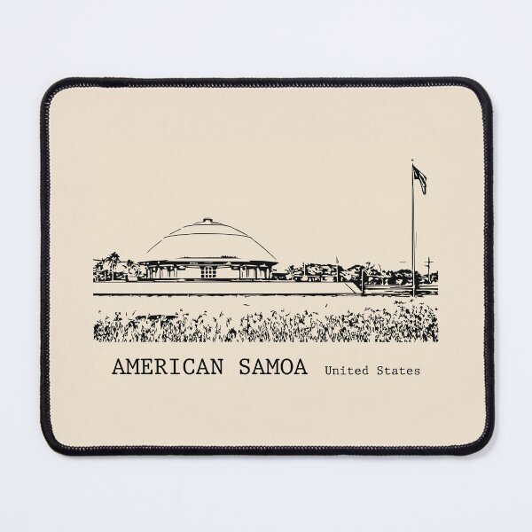 Item preview, American Samoa designed and sold by Lakeric Cityscapes.