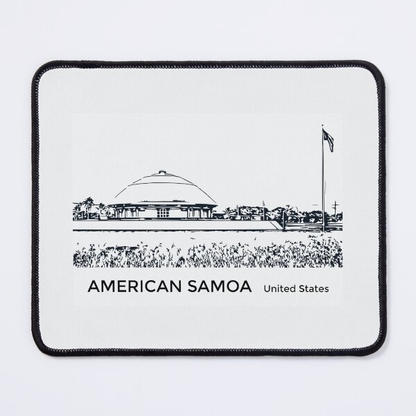 Item preview, American Samoa designed and sold by Lakeric Cityscapes.