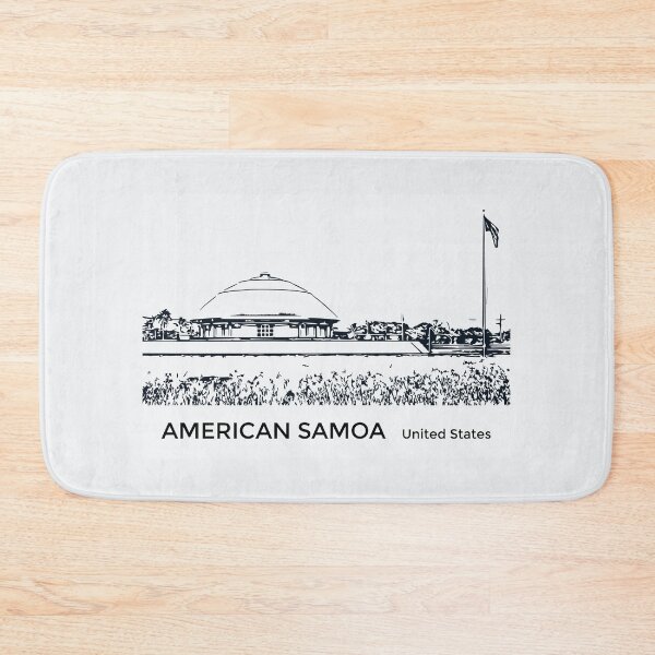 Item preview, American Samoa designed and sold by Lakeric Cityscapes.