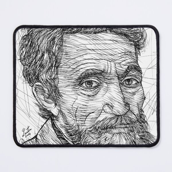 Item preview, MICHELANGELO ink portrait designed and sold by lautir.