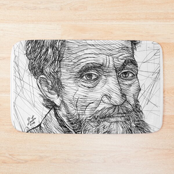 Item preview, MICHELANGELO ink portrait designed and sold by lautir.