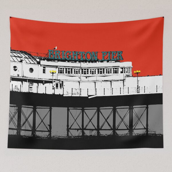 Item preview, Billy BRightOn on Brighton Pier Pop Art  designed and sold by StudioFlea.