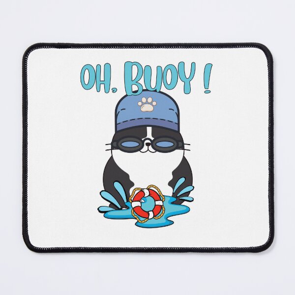 Item preview, Fat cat Goes Swimming with a Buoy, Pun Intended designed and sold by Pet Station.
