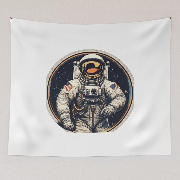 Item preview, astronaut in space 1 designed and sold by redmoon64.