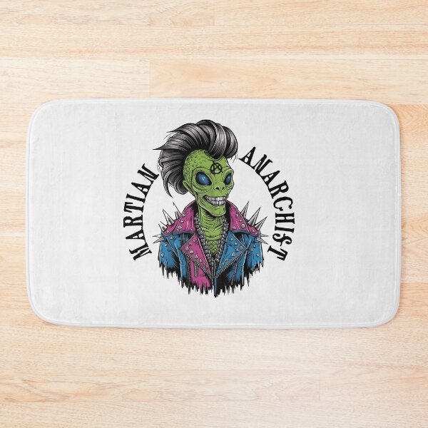 Item preview, Hilarious Mohican Martian anarchist Alien Punk Rocker designed and sold by paulo silveira.