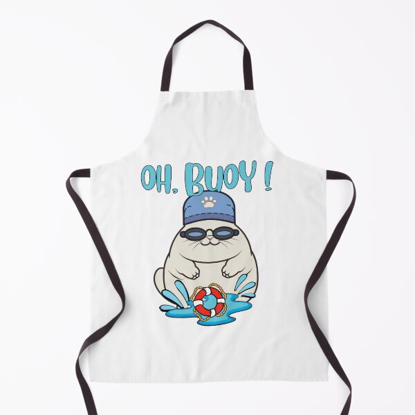 Item preview, Sumo cat Goes Swimming with a Buoy, Pun Intended designed and sold by Pet Station.