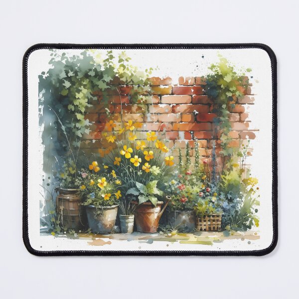 Item preview, English Country Garden Wall designed and sold by ColourWonder.