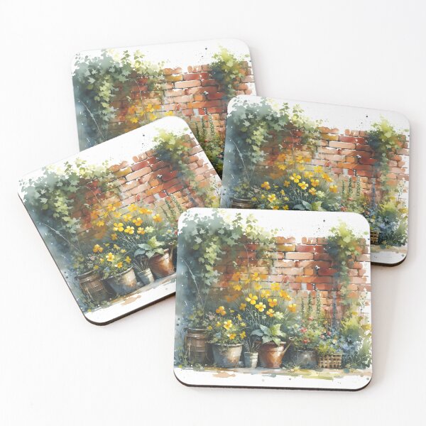 Item preview, English Country Garden Wall designed and sold by ColourWonder.