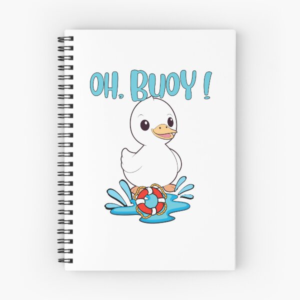 Item preview, Funny Duck Goes Swimming with a Buoy, Pun Intended designed and sold by Pet Station.