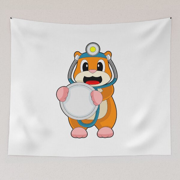 Item preview, Hamster Doctor Stethoscope designed and sold by Snabdesign84.