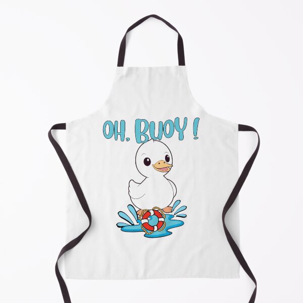 Item preview, Funny Duck Goes Swimming with a Buoy, Pun Intended designed and sold by Pet Station.