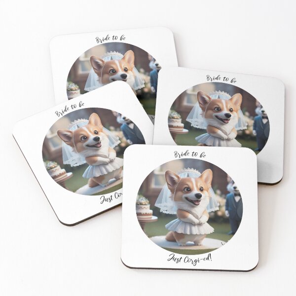 Item preview, Bride to be - Just Corgi-ed! designed and sold by Grey House.