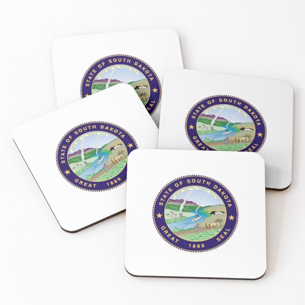 Item preview, South Dakota State Seal designed and sold by US States Merch.
