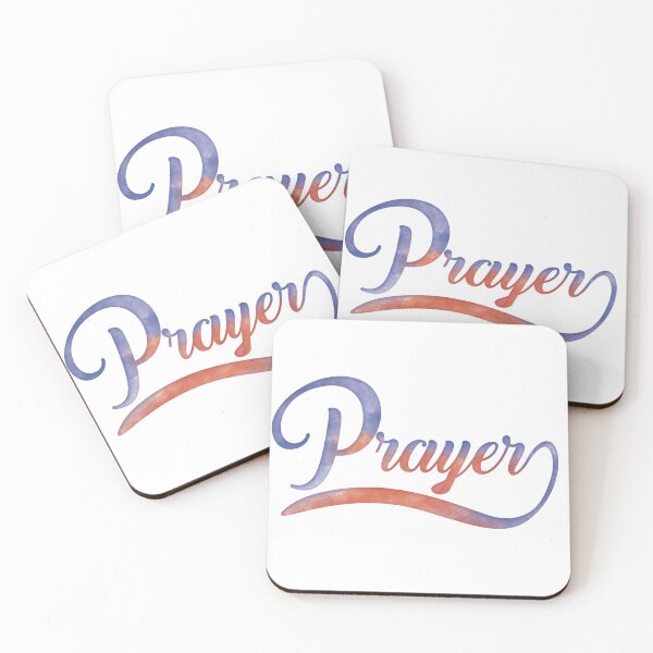 Item preview, Prayer Colorful Typography designed and sold by thewishdesigns.