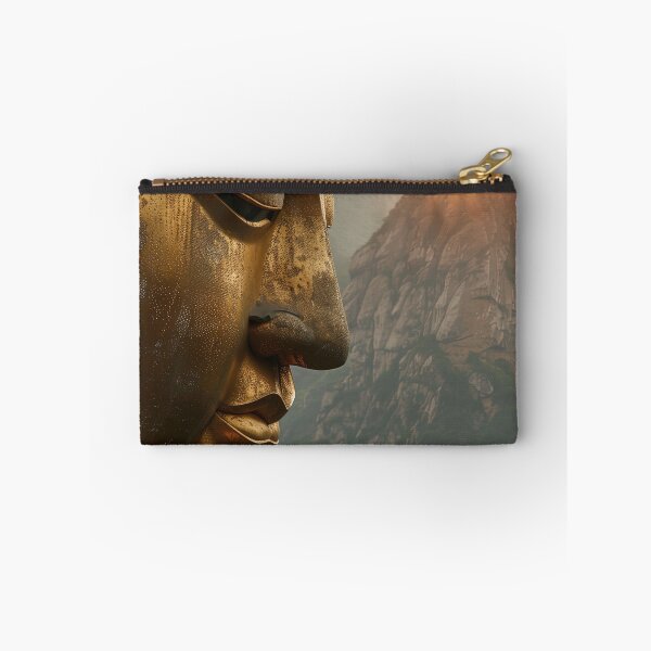 Item preview, Golden Buddha in the Mountains designed and sold by OccultDreams.