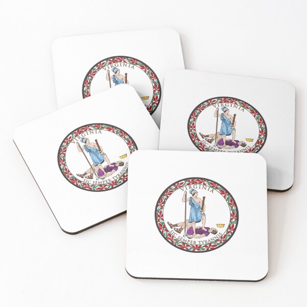 Item preview, Virginia State Seal designed and sold by US States Merch.