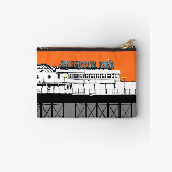 Item preview, Billy BRightOn on Brighton Pier Pop Art Orange designed and sold by StudioFlea.