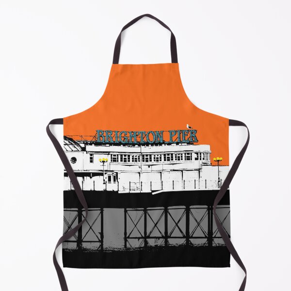 Item preview, Billy BRightOn on Brighton Pier Pop Art Orange designed and sold by StudioFlea.