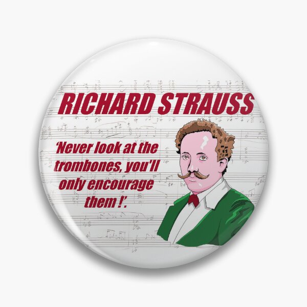 Item preview, Strauss Music Quote designed and sold by TheatreOfMusic.