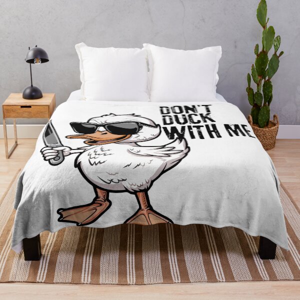 Item preview, Funny Don't Duck With Me Humorous Sarcastic Graphic Novelty designed and sold by MTJ-Mushrooms.