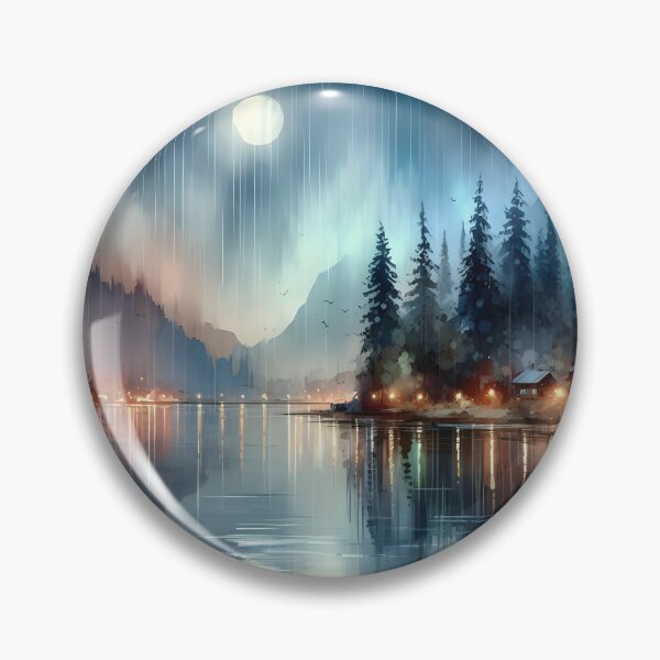 Item preview, Rainy Lake designed and sold by ColourWonder.