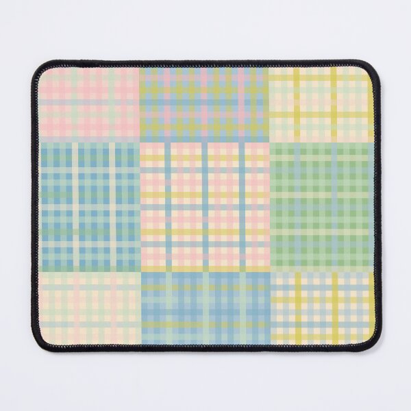 Item preview, Gingham Patchwork Pastel Checkered Pattern designed and sold by kierkegaard.