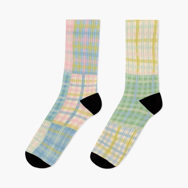 Item preview, Gingham Patchwork Pastel Checkered Pattern  designed and sold by kierkegaard.