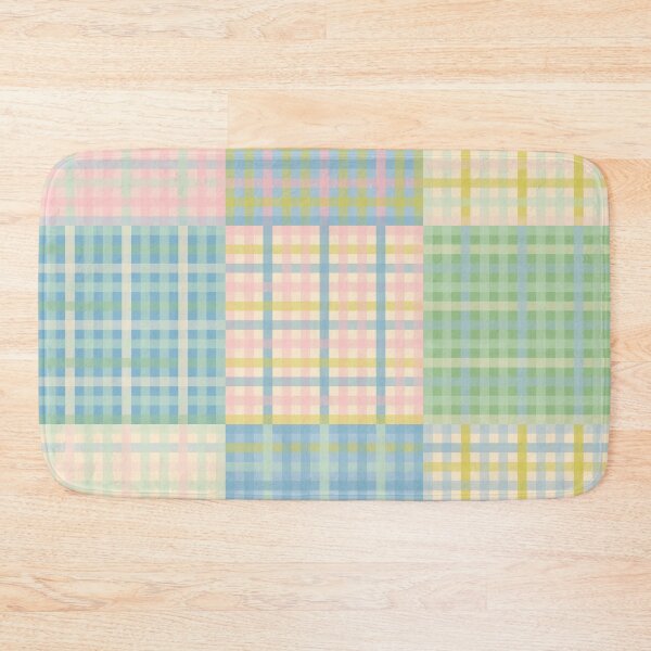 Item preview, Gingham Patchwork Pastel Checkered Pattern  designed and sold by kierkegaard.
