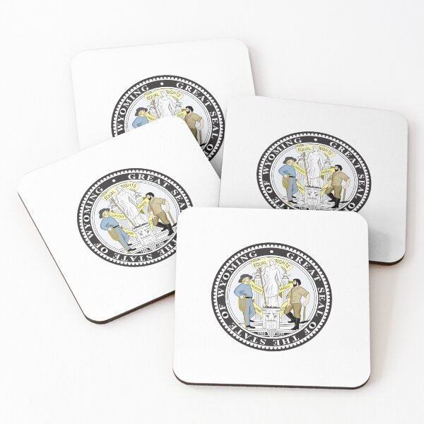 Item preview, Wyoming State Seal designed and sold by US States Merch.