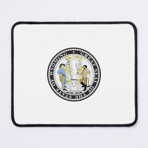 Item preview, Wyoming State Seal designed and sold by US States Merch.