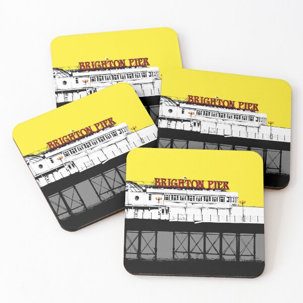 Item preview, Billy BRightOn on Brighton Pier Pop Art Yellow designed and sold by StudioFlea.