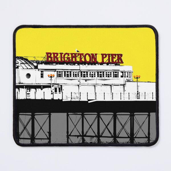 Item preview, Billy BRightOn on Brighton Pier Pop Art Yellow designed and sold by StudioFlea.