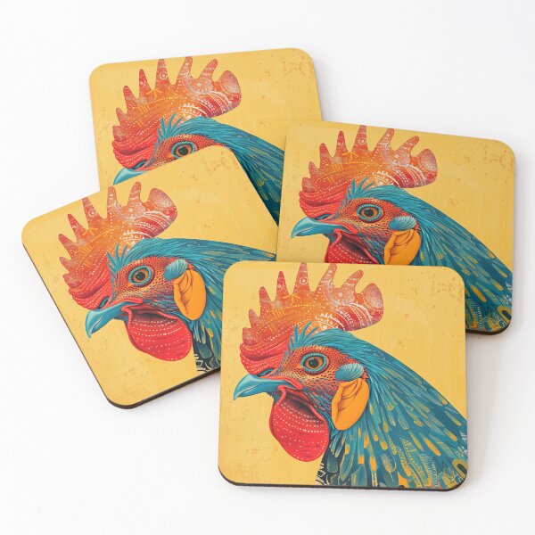 Item preview, Trippy Rooster designed and sold by OccultDreams.