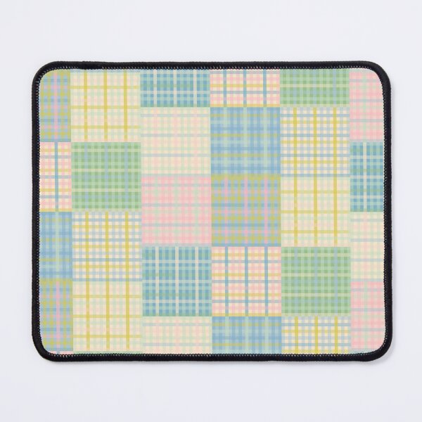 Item preview, Gingham Patchwork Pastel Checkered Pattern designed and sold by kierkegaard.