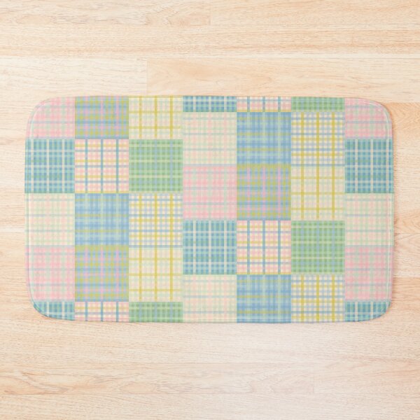 Item preview, Gingham Patchwork Pastel Checkered Pattern designed and sold by kierkegaard.