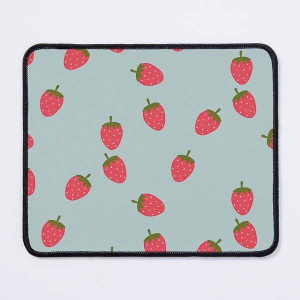 Item preview, Strawberries on green designed and sold by BowditchDesigns.