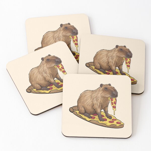 Item preview, Capybara Pizza designed and sold by canvadreamer444.