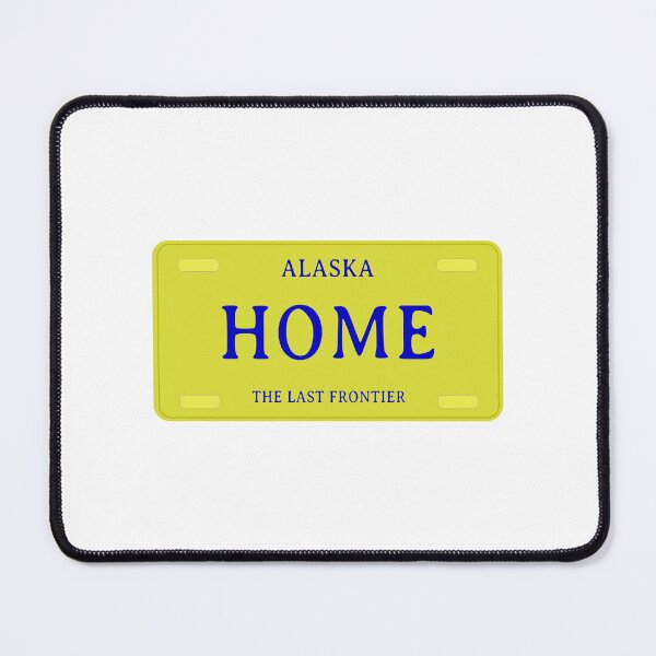 Item preview, Alaska State License Plate designed and sold by US States Merch.