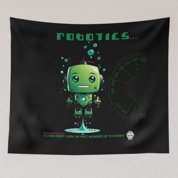 Item preview, The Most Charming Futuristic Robot designed and sold by Artedig.