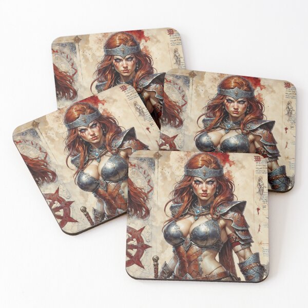 Item preview, Legend of the Scarlet Warrior designed and sold by Samantha AI Artist.