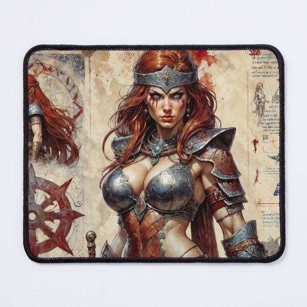 Item preview, Legend of the Scarlet Warrior designed and sold by Samantha AI Artist.