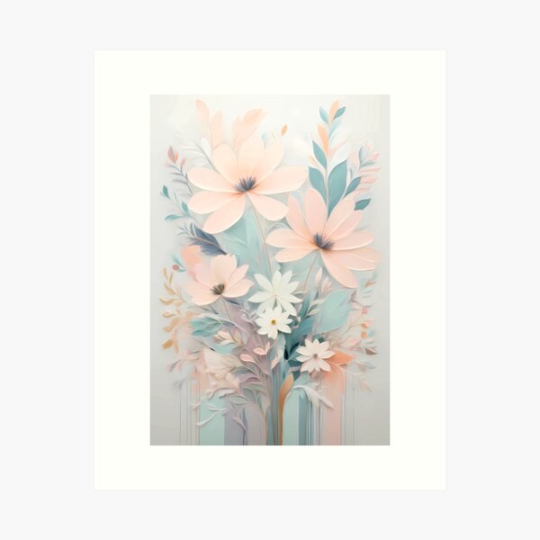 Item preview, Pastel Blooms Symphony designed and sold by ART-BY-ARSH.